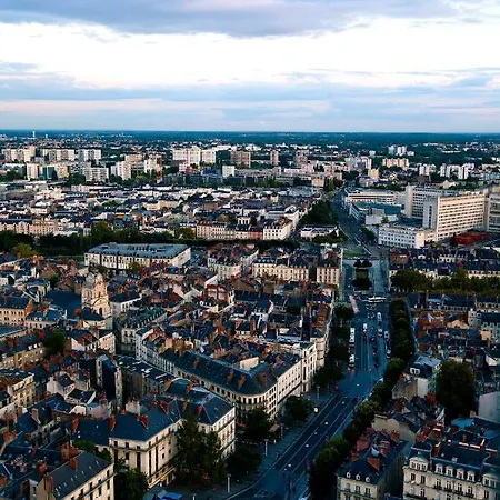 Cerise La Beaujoire Lägenhetshotell Nantes